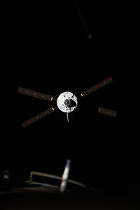 L'ATV Georges Lemaître en approche pour l'amarrage à l'ISS le 12 août 2014