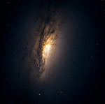 M98, sedd med Hubble Space Telescope
