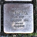 Hagen, Stolperstein Rimpel Sami