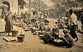 Marché à Hanoi, Vers1900