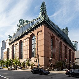 Harold Washington Library, Chicago, by Hammond, Beeby & Babka, 1991[120]