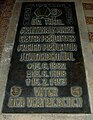 Grab von Prälat Franz Hartz in der Pfarrkirche St. Cyriakus Krefeld-Hüls
