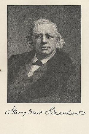 Sketch of Henry Ward Beecher