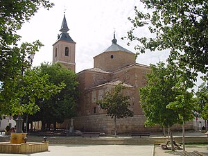 Español: Iglesia en Daganzo de Arriba.