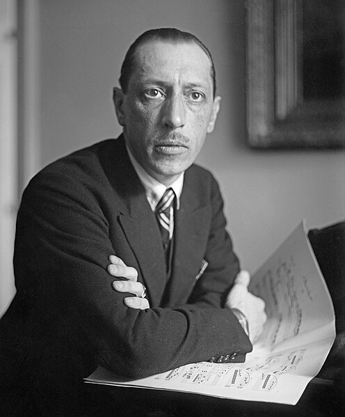 Stravinsky restored, but not by me A talented new fellow has joined FPC (Igor Stravinsky by Bain News Service, restored by MyCatIsAChonk)