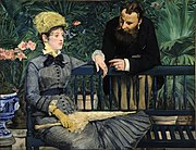 In the Conservatory, National Gallery, Berlin, Germania, 1879