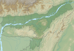 Mapa lokalizacyjna Asamu