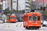 伊予鉄道の市内電車（城南線）