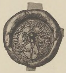 Pečeť Jana I. Leskovce z Leskovce z roku 1418