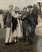 Jean de Menasce, Vanessa Bell, Duncan Grant and Eric Siepmann, 1922