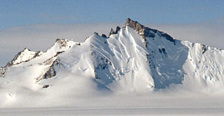 Blick auf die Johnsonhogna von Südwesten