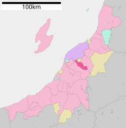 Kedudukan Kamo di wilayah Niigata