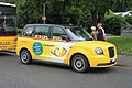 LEVC TX eCity postal vehicle in Locarno