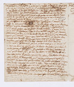 Lettre de Marie-Antoinette à Madame Élisabeth. Page 2 - Archives Nationales - AE-I-7-8 n°3.jpg