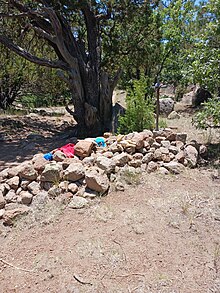 Grave-site of little John Eldon