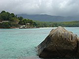 Vista dell'isola di Mahé