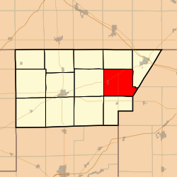 Location in DeWitt County