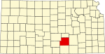Localizacion de Sedgwick Kansas