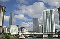 On the Miami River in downtown Miami, Florida 1/20/07.