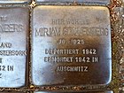 Stolperstein Duisburg Mirjam Sonnenberg