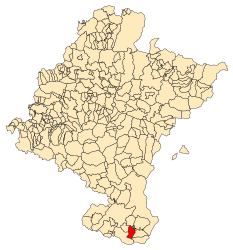 Ribaforada – Mappa