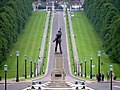 Edward Carson's statue at Stormont