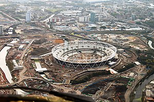 2012 Olympic Stadium in London.