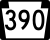 Pennsylvania Route 390 Truck marker