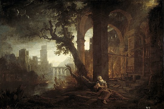 Paysage avec les tentations de Saint Antoine, entre 1635 et 1638, musée du Prado