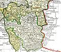 El Ducado de Teschen. Mapa de 1746 por Johann Homann