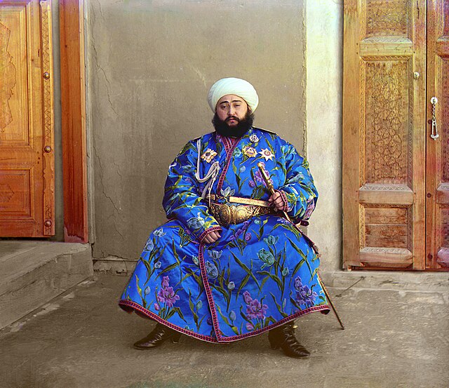 Mohammed Alim Khan, Emir of Bukhara, 1911