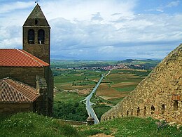 Panorámica desde la colina del Castillo.