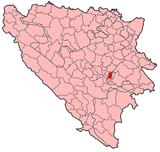 Localização de Sarajevo