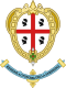 Coat of arms of Sardinia, showing the same pattern as the flag