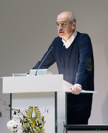 Sergej Lochthofen en la Urba biblioteko en Nordhausen (2015)
