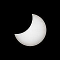 Eclipsa parțială de Soare fotografiată la Berlin, Germania, la ora 10:24 UTC (13:24, Ora de Vară a României)