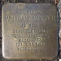 Stolperstein für Wolfgang Mirosch