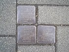 Stolperstein Düsseldorf 2 Düsseltal Achenbachstraße 74 3 Stolpersteine