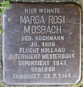 Stolperstein für Marga Rosi Mosbach (Rheinaustraße 18)