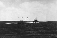 TG17.3 and HMAS Australia under attack May 7 1942.jpg