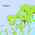 Posizione del villaggio Tefisi, sull'isola 'Utu Vava'u.