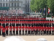 8 Celebratory parade in London before seated audience (2008)