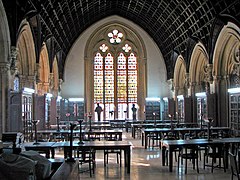 La bibliothèque de l'Université de Bombay (campus du Fort)