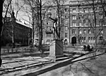 Parken sedd från Skillnadsgatan mot Nylandsgatan, 1961. Foto: Constantin Grünberg.