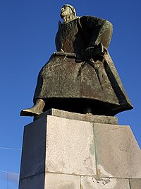 Памятник Жуану Алваришу Фагундесу в г. Галифакс (Новая Шотландия)