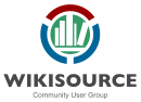 Wikisource community gebruikersgroep