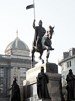 Statue équestre de saint Venceslas, Prague