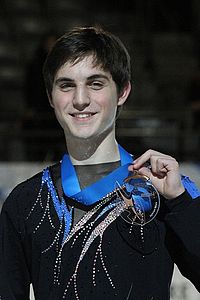 Joshua Farris beim Grand-Prix-Finale der Junioren, 2011