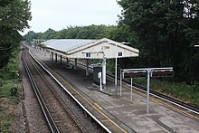 2018 at Sunnymeads station - the platform.JPG
