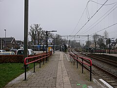 Olst, Rampe zum Bahnsteiggleis 1